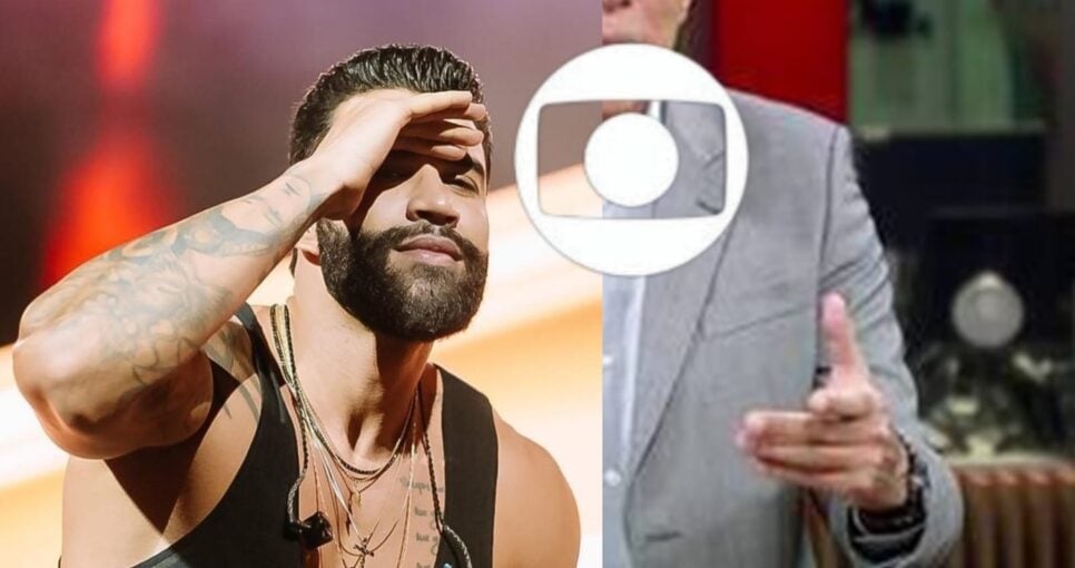 Gusttavo Lima é desprezado ao vivo em jornal da Globo, perde as estribeiras e detona âncora (Fotos: Reprodução/ Instagram/ GloboNews/ Montagem)