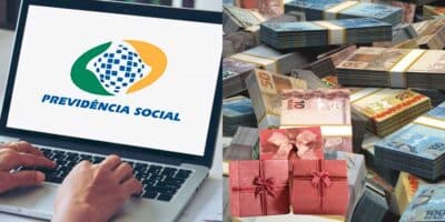 INSS confirma 2 presentões aos aposentados nesta segunda (Reprodução: Montagem TV Foco)