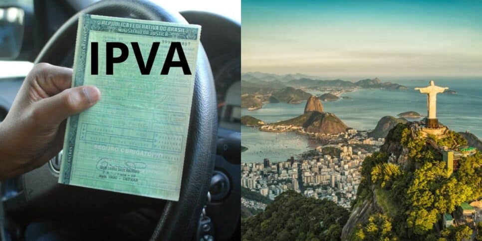 Isenção do IPVA a lista de motoristas no Rio de Janeiro (Reprodução: Montagem TV Foco)