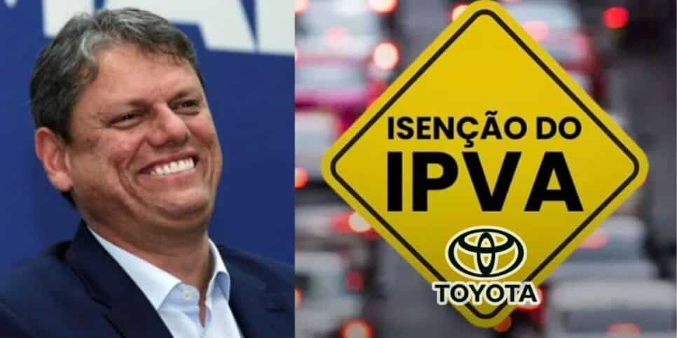 Isenção de IPVA para carros Toyota em SP em 2025 (Foto: Internet)