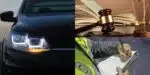 Lei de trânsito dos faróis traz multa pesada aos motoristas (Reprodução: Montagem TV Foco)