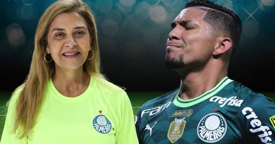 Leila Pereira e Rony (Foto: Reprodução / Palmeiras / Montagem TV Foco)