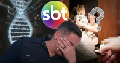 Léo Dias é colocado contra a parede no SBT para revelação de traição de famoso com filho fora do casamento e DNA (Fotos: Reprodução/ YouTube/ Freepik/ Montagem)