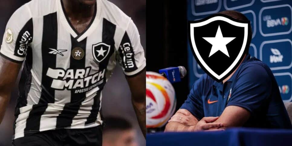 2 viradas no Botafogo com novo treinador (Reprodução: Montagem TV Foco)