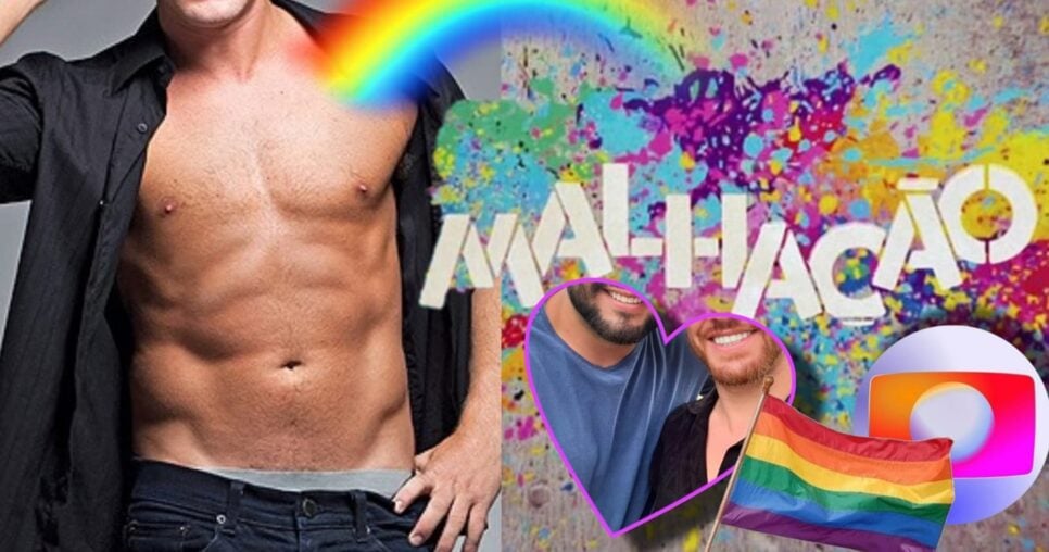 Galã de Malhação se assume gay e entrega identidade de grande amor ao Brasil (Fotos: Reprodução/ Marcelo Correa/NOVA/ Globo/ Instagram/ Montagem TV Foco)