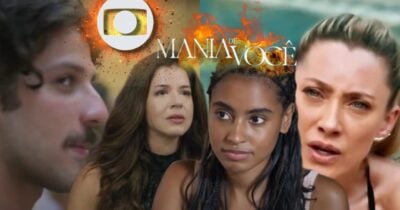 Viola assumindo paixão por Mavi e Fátima sem chão com Diana: Mania de Você detona 2 bombas em protagonistas (Fotos: Reprodução/ TV Globo/ Montagem TV Foco)