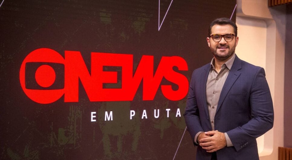 Atualmente, ele apresenta o GloboNews em Pauta (Foto: Reprodução/ Globo)