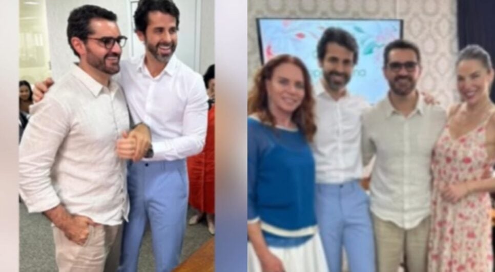 Jornalista se casou e teve madrinhas famosas (Foto: Reprodução/ Instagram/ Montagem)