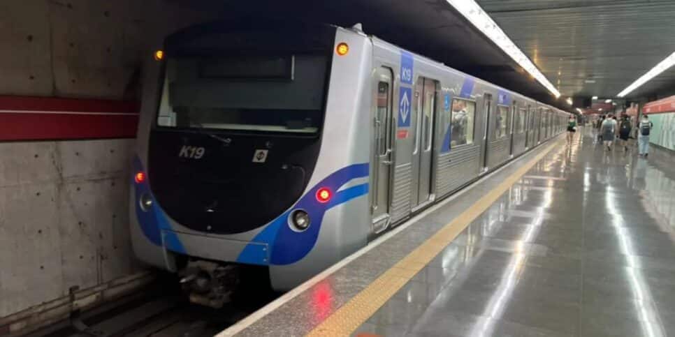 Linha 3-Vermelha do metrô é uma das mais utilizadas em São Paulo (Reprodução: Internet)