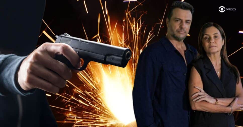 Assassinato e Molina e Mércia em Mania de Você (Foto: Reprodução / Globo / Montagem TV Foco)
