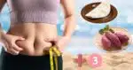 Mulher acima do peso, tapioca, batata doce e verão (Foto: Reprodução / Canva / Montagem TV Foco)
