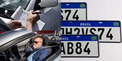 Multa imperdoável: Lei de trânsito das placas em vigor vira terror dos motoristas em 2025