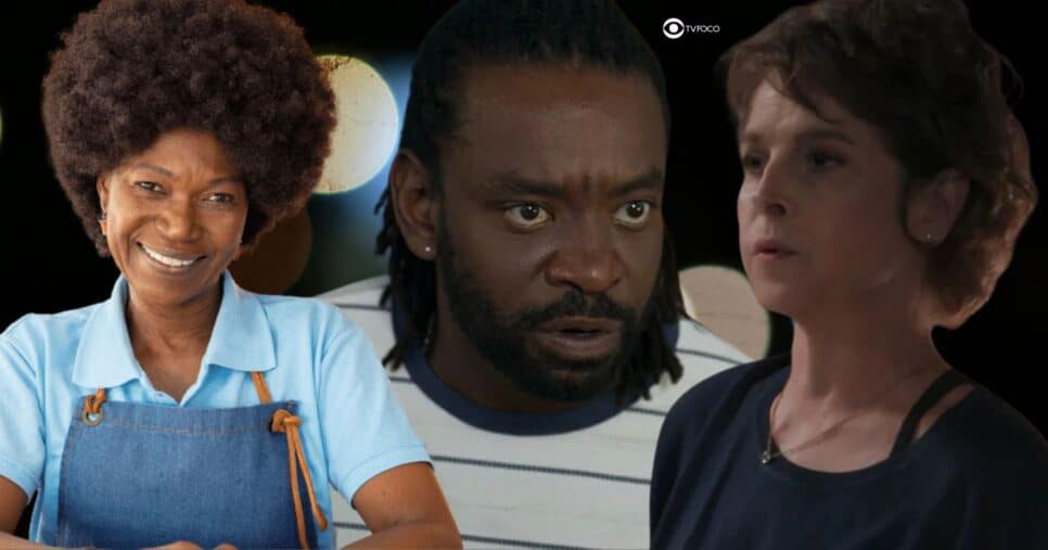 Neuza, Jão e Joyce em Volta por Cima (Foto: Reprodução / Globo / Montagem TV Foco)