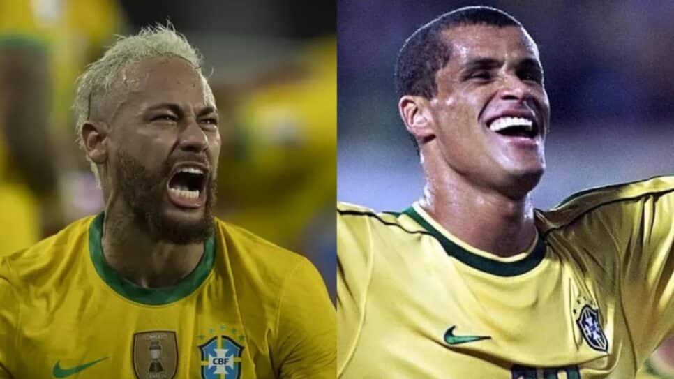 Neymar e Rivaldo (Fotos: Reprodução/ Internet)