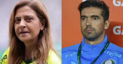 R$43M e Leila aos prantos: Abel expõe rasteira no Palmeiras (Foto: Reprodução/Montagem TV Foco)