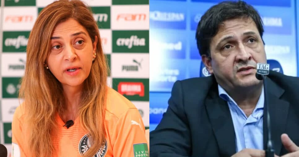 Flamengo X Palmeiras: Leila libera PIX por craque de R$ 60M (Foto: Reprodução/Montagem TV Foco)