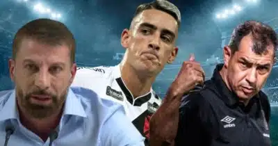 Pedrinho, Puma Rodríguez e Carille (Foto: Reprodução / Vasco / Montagem TV Foco)