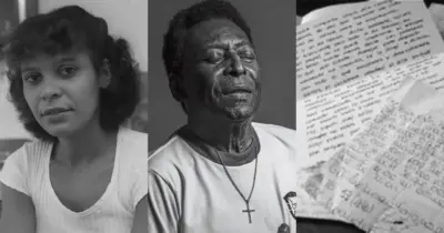 “Estão em toda parte”: Carta psicografada inédita de Pelé traz revelação de arrepiar sobre a filha Sandra