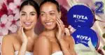 Mulheres 35+ com a pele sem rugas e creme Nivea (Foto: Reprodução / Canva / Montagem TV Foco)