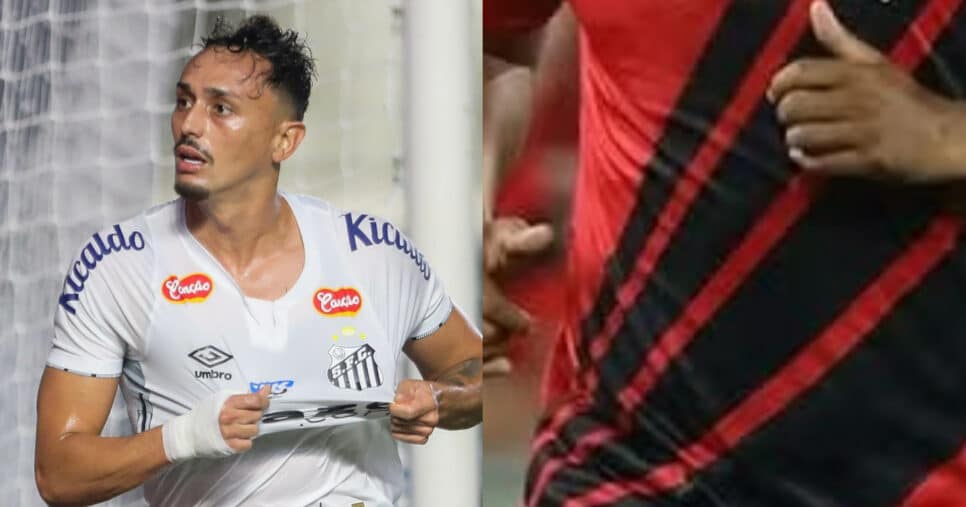 Craque de R$ 4,5M é aprovado no Santos para jogar com Pituca (Foto: Reprodução/Montagem TV Foco)