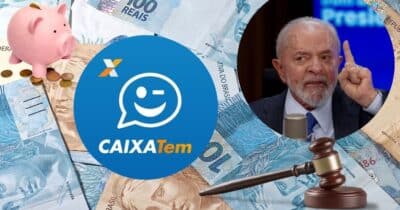 Poupança, lei, Lula e Caixa Tem (Foto: Reprodução / Gov / Canva / Montagem TV Foco)