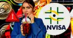 ANVISA fica em alerta após produto nº1 usado em refrigerantes ser alvo de proibição em país (Foto Reprodução/Motagem/Lennita/TV Foco/Canva/Logo.Net/Pinterest)