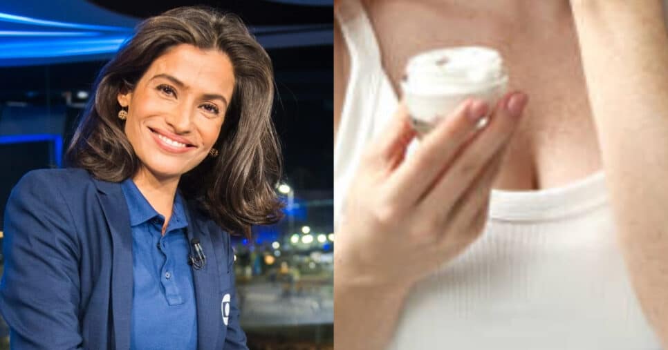 0 olheiras e rugas: Receita de Renata Vasconcellos aos 52 anos (Foto: Reprodução/Montagem TV Foco)