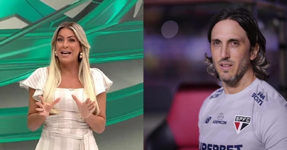 Renata Fan paralisa Jogo Aberto com novo reforço nº1 ao São Paulo - (Montagem / TV FOCO)