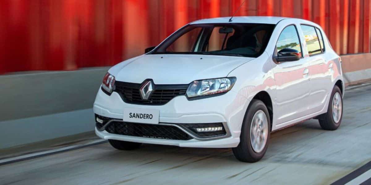 Sandero também está fora da categoria Comfort (Reprodução: Renault)