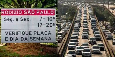 Rodízio em São Paulo voltou com tudo (Reprodução: Montagem TV Foco)