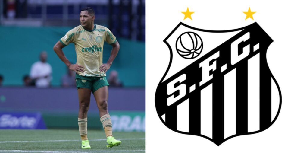 Rony arruma às malas no Palmeiras pra jogar no Santos - (Montagem / TV FOCO)
