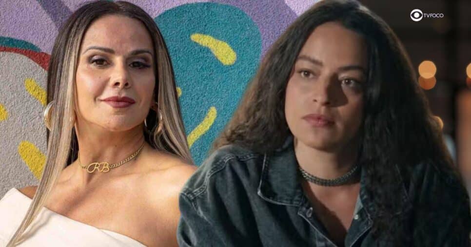 Rosana e Cacá em Volta por Cima (Foto: Reprodução / Globo / Montagem TV Foco)