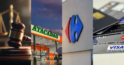 Lei acerta Atacadão, Carrefour e usuário dos cartões (Foto: Montagem)