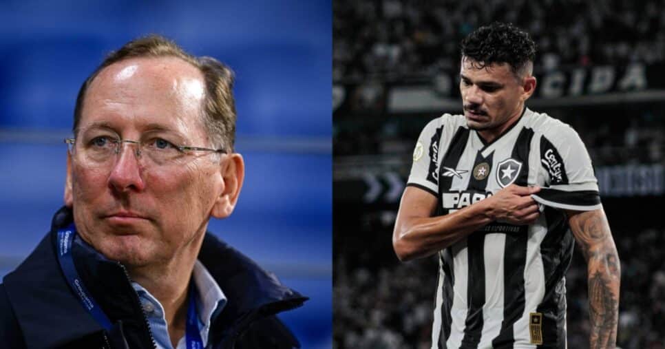 Textor abre cofres do Botafogo para garantir substituto de Tiquinho - (Montagem / TV FOCO)