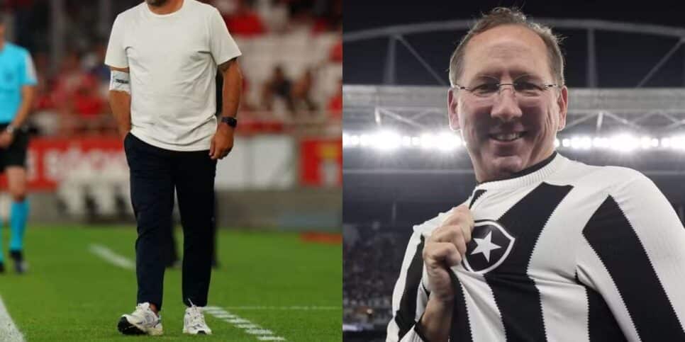 Textor libera PIX por treinador ao Botafogo (Reprodução: Vitor Silva)