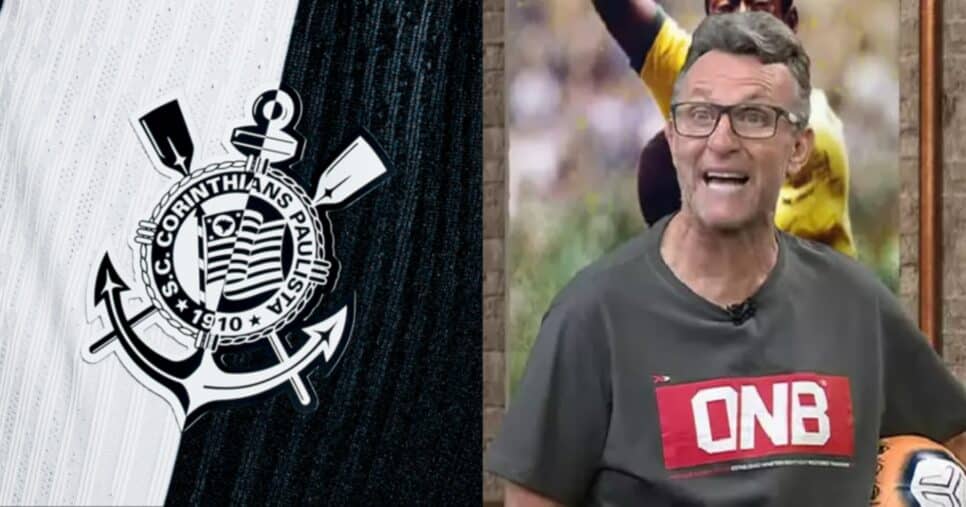 Neto crava adeus de joia nº1 do Corinthians - (Montagem / TV FOCO)