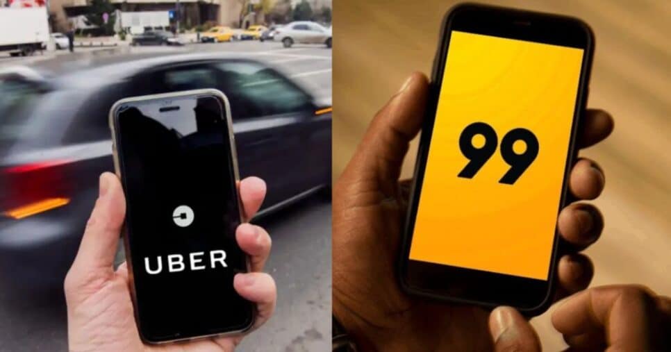 Novo benefício da Uber melhor que o fim da tarifa dinâmica aniquila a 99 em SP - Foto: Internet