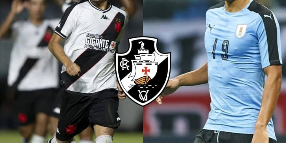 Craque do Vasco fora e reforço chegando (Reprodução: Montagem TV Foco)