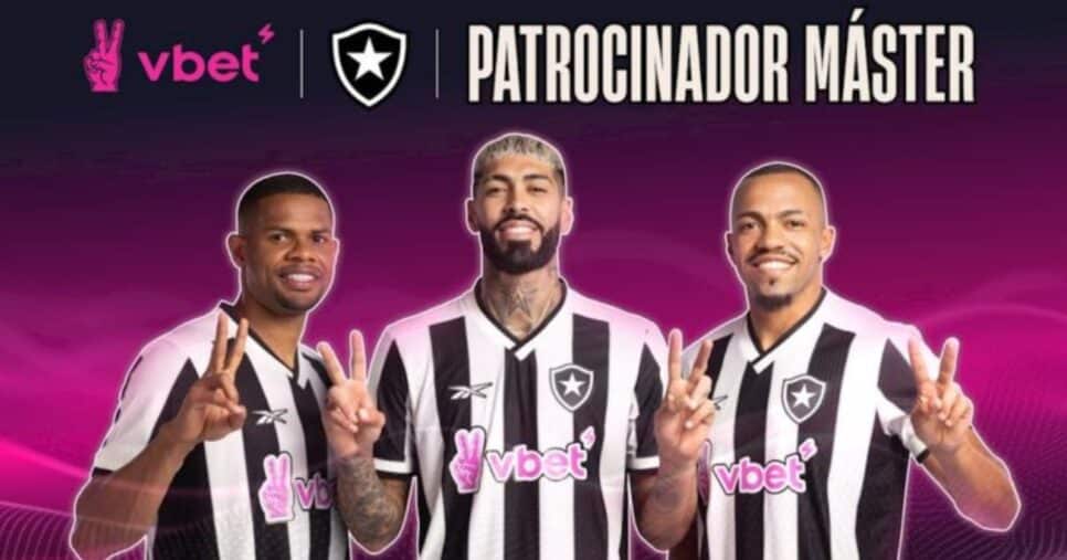 Vbet é a nova patrocinadora máster do Botafogo - (Divulgação/Botafogo)