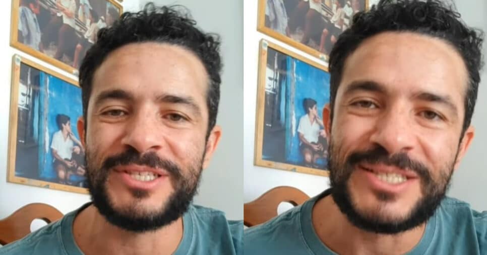 Vinícius de Oliveira, de Central do Brasil, está assim aos 39 anos (Foto: Reprodução/Montagem TV Foco)