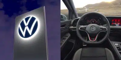 Retorno de carro popular da Volkswagen no Brasil (Reprodução: Montagem TV Foco)