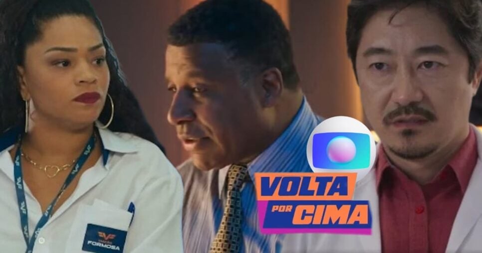 Vingança fatal de Edson e Cida apunhalando Alberto: Volta Por Cima vai ao fundo do poço com 2 reviravoltas (Fotos: Reprodução/ Globo/ Montagem TV Foco)