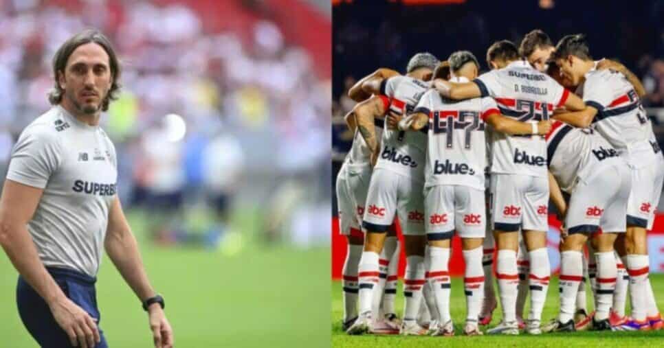 Zubeldía é sagaz e dispensa atacante nº1 do São Paulo - Foto: Internet