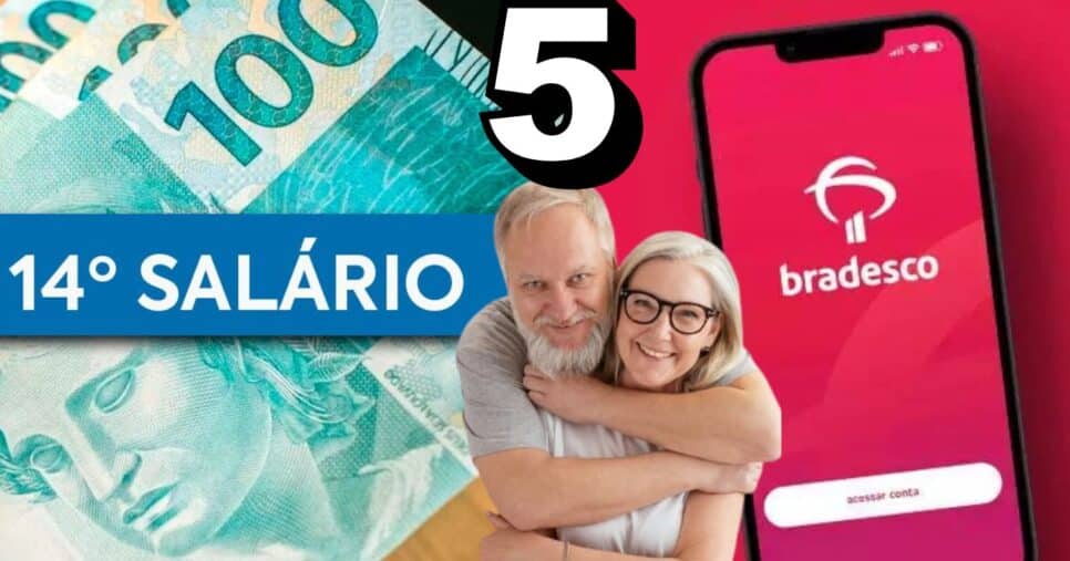 Idosos e Bradesco (Foto: Reprodução / Canva / Montagem TV Foco)