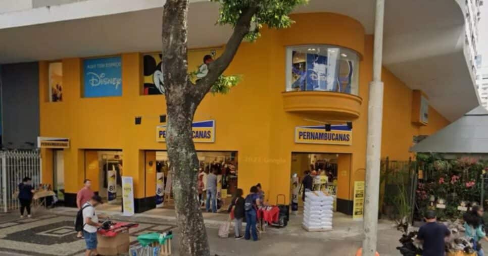 A unidade da varejista fechada em 2024 - Foto: Reprodução/Google Maps