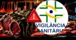 Vigilância Sanitária interdita açougue nº1 após carne podre (Foto Reprodução/Montagem/Tv Foco/Canva)