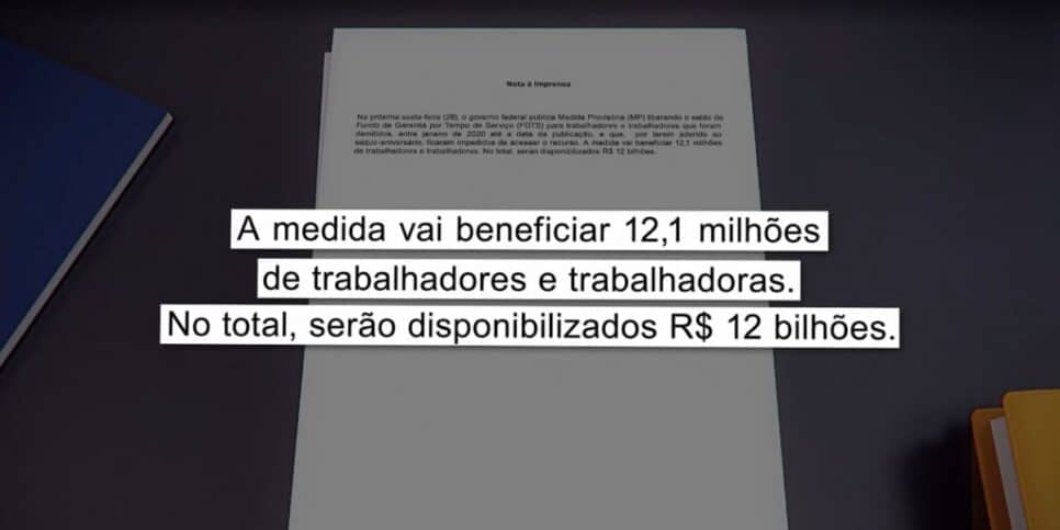 Anúncio Governo Federal (Foto: Reprodução / Globo)