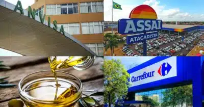 Anvisa / Assaí / Azeite / Carrefour - Montagem: TVFOCO