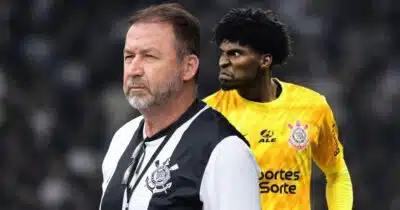 Augusto Melo - Hugo Sousa - Corinthians (Foto: Reprodução)