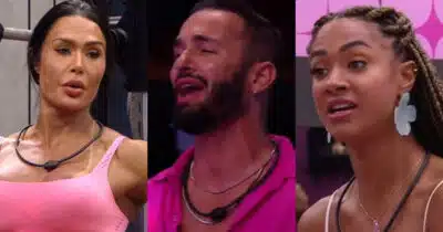 BBB25: Gracyanne massacra, Hypólito chora e Aline desiste (Foto: Reprodução/Montagem TV Foco)
